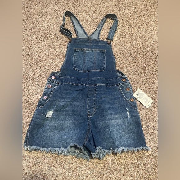 Pants - Womens Denim Overalls